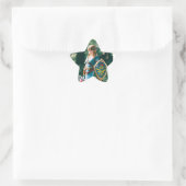 Ai girl Stern-Aufkleber (Tasche)