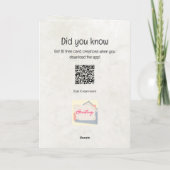 Ai Greeting Card Karte (Rückseite)