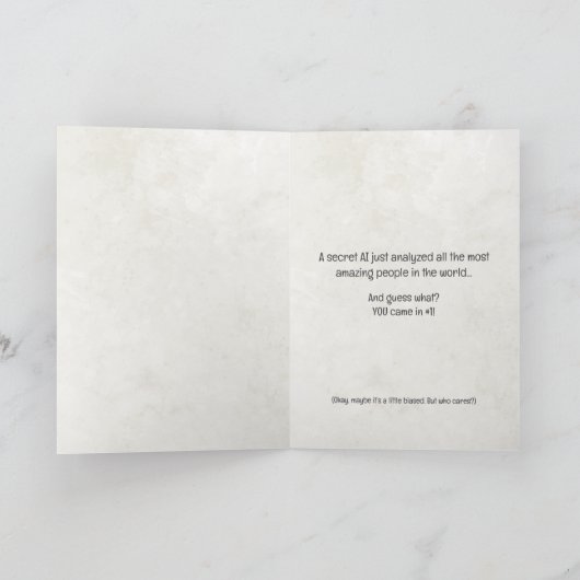 Ai Greeting Card Karte (Innenseite)
