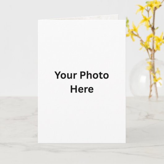 Ai Greeting Card Karte (Gelbe Blume)