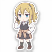 Ai Hayasaka Chibi Secret Maid Style Aufkleber (Vorderseite)
