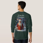 AI Holiday Cheer Delivery Expert Men's Sweatshirt (Schwarz voll)