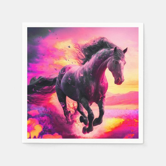 Ai Horse Serviette (Vorderseite)