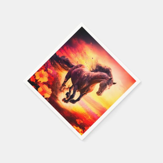 Ai Horse Serviette (Ecke)