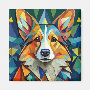 AI Hund Magnet