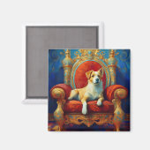 AI Hund Magnet (Vorderseite/Rückseite)