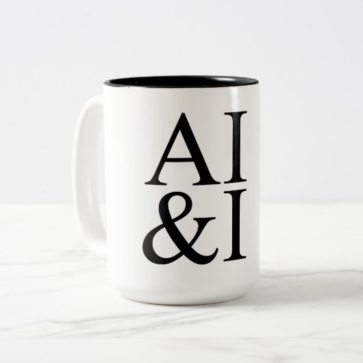 AI&I Coffee Tasse (Vorderseite Links)
