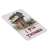 AI I repariert flexibel gestaltbare Dinge Magnet (Rechte Seite)