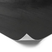 Ai Image, Kohlefaser. Leopard Poster (Ecke)