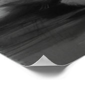 Ai Image, Kohlefaser. Niedlich Kitten Poster (Ecke)