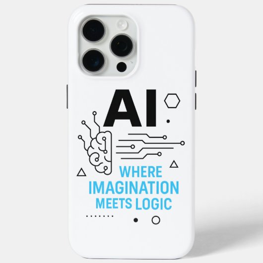AI Imaging Logic Case | Tech Paradox Cover (Rückseite)