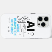 AI Imaging Logic Case | Tech Paradox Cover (Rückseite (Horizontal))