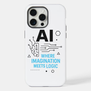 AI Imaging Logic Case Tech Paradox Cover iPhone 15 Pro Max Hülle