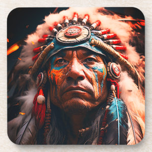 Ai Indian Getränkeuntersetzer