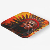 Ai Indian Pappteller (Gewinkelt)