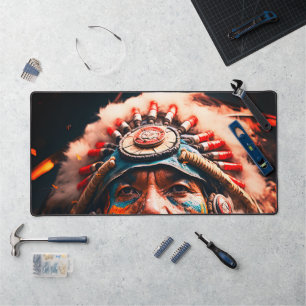 Ai Indian Schreibtischunterlage