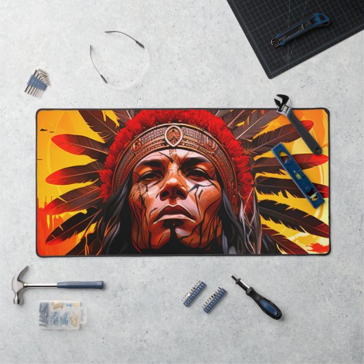 Ai Indian Schreibtischunterlage (Arbeitsplatz)