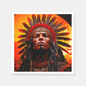 Ai Indian Serviette (Vorderseite)