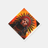 Ai Indian Serviette (Ecke)