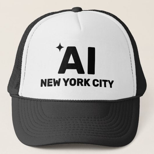AI Individualisierte™ Trucker-Mütze Truckerkappe (Vorderseite)