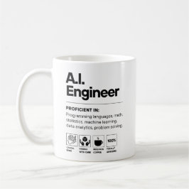 AI-Ingenieur Kaffeetasse