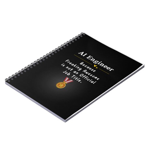 AI-Ingenieur Notizblock (Linke Seite)