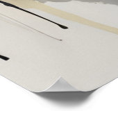 AI Ink Zeichnend Landschaftsposter Poster (Ecke)