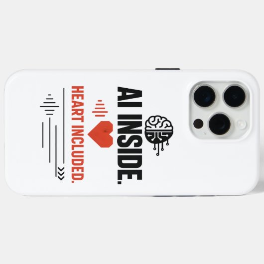 AI Inside iPhone Case (Rückseite (Horizontal))
