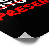 Ai Is The Future Strikethrough Present Engineer Sp Poster (Ecke)