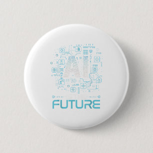 Ai ist das zukünftige Geschenk der künstlichen Int Button