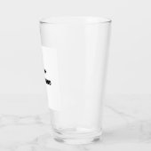 AI ist mein bester Freund Glas (Links)