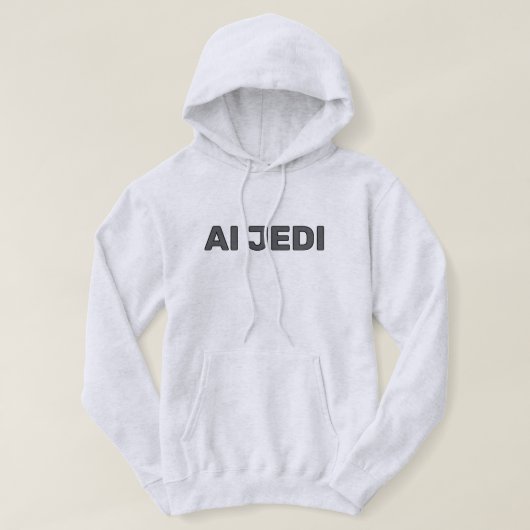 AI Jedi™ Kapuzenpullover Hoodie (Design vorne)