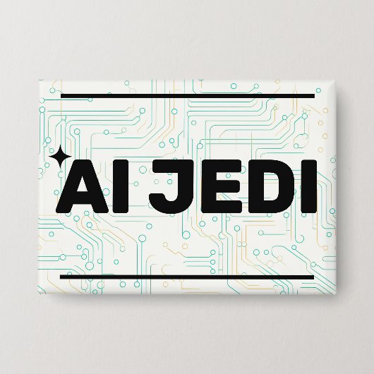 AI Jedi™ Knopf Button (Vorderseite)