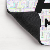 AI Jedi Master™ Mouse Pad (Customize It!) Mousepad (Ecke)