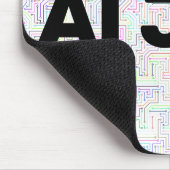 AI Jedi™ Mouse Pad (Customize It!) Mousepad (Ecke)