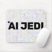 AI Jedi™ Mouse Pad (Customize It!) Mousepad (Mit Mouse)