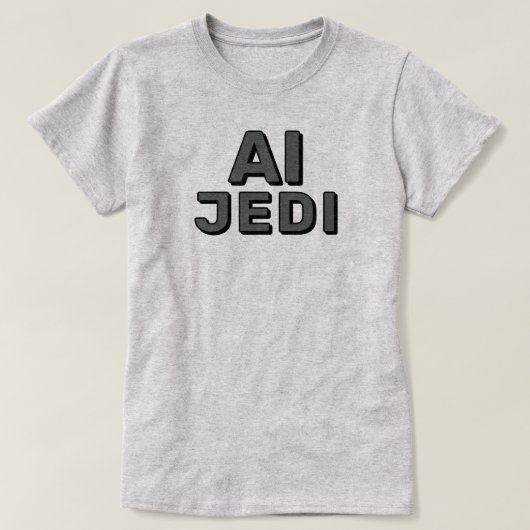 AI Jedi™ T-Shirt (Design vorne)
