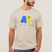 AI Joke | AI-Spaß | Funny AI T-Shirt (Vorderseite)