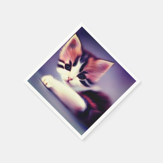 Ai Kitten Serviette (Ecke)