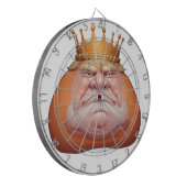 AI-König Trump Blob Dartboard Dartscheibe (Vorderseite Links)