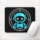 AI Kreaturen Universum Mousepad (Mit Mouse)