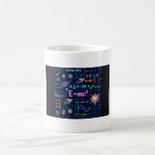 AI-Kunst-Physik E=mc² Wissenschaft Mathematik-Tass Kaffeetasse (Mittel)