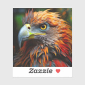 Ai Künstlerisch Bird Aufkleber (Blatt)