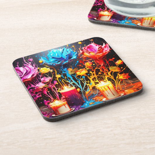 Ai Künstlerisch Getränkeuntersetzer (Linke Seite)