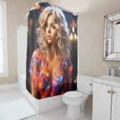 AI Lady Duschvorhang (Beispiel)