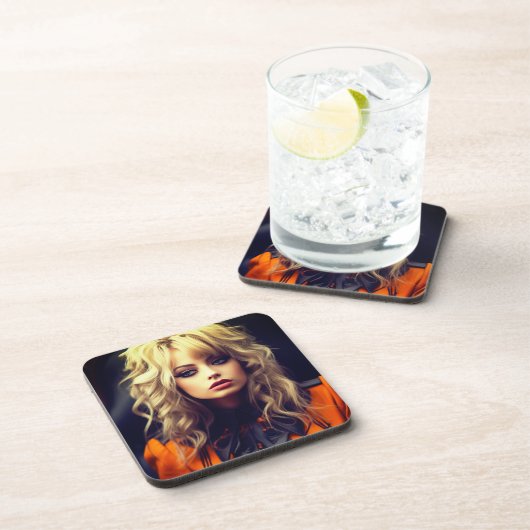 Ai Lady Getränkeuntersetzer (Rechte Seite)