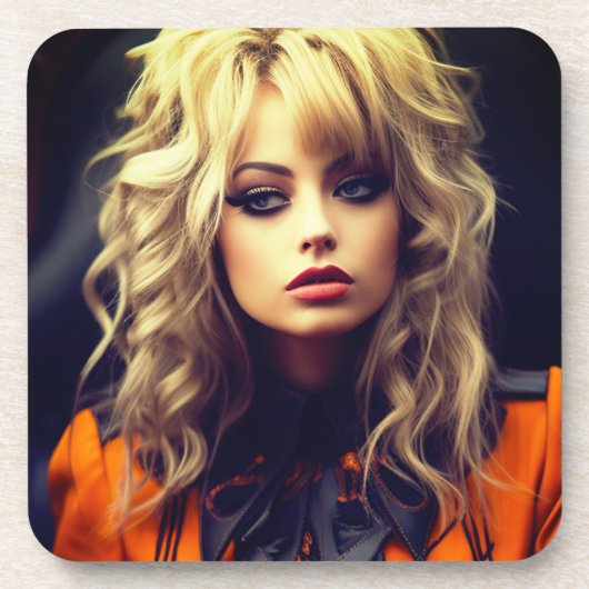 Ai Lady Getränkeuntersetzer (Vorderseite)