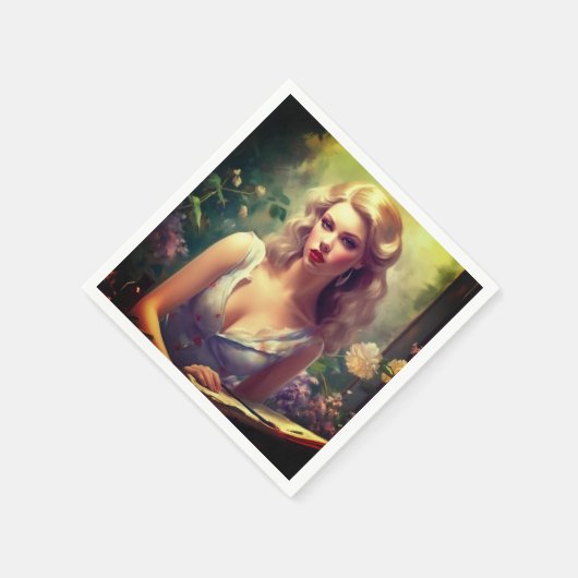 Ai Lady Serviette (Ecke)