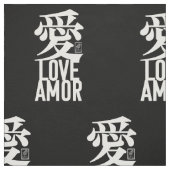 Ai. Liebe. Amor. Stoff (Muster)