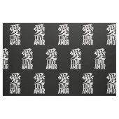 Ai. Liebe. Amor. Stoff (Fat Quarter (45,7 x 55,9 cm))